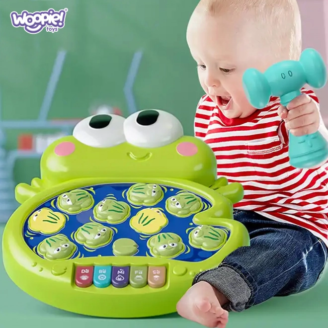 Woopy Interaktive Spielzeug Frösche Schlagen für Kleinkinder