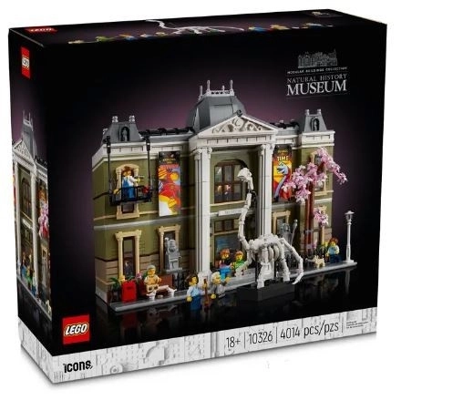 Lego Bausatz Naturkundemuseum für Erwachsene