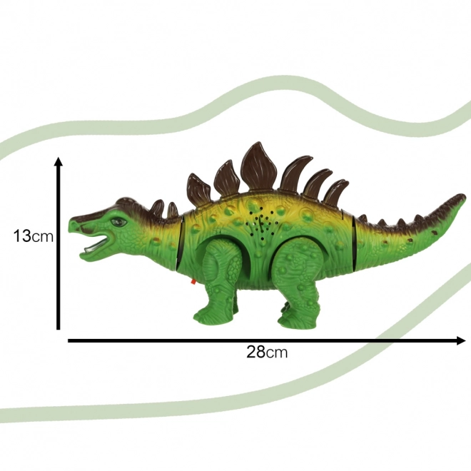 Interaktiver Stegosaurus Spielzeug auf Batterien