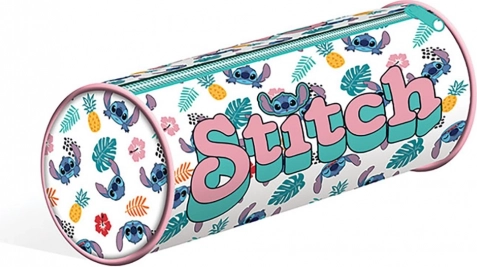 Rundes Federmäppchen Lilo & Stitch weiß