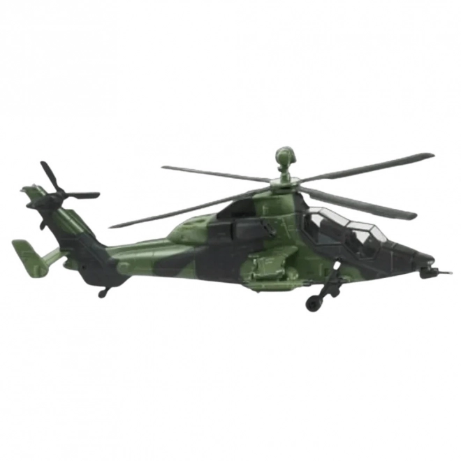 Militärhubschrauber im Tarnverpackung