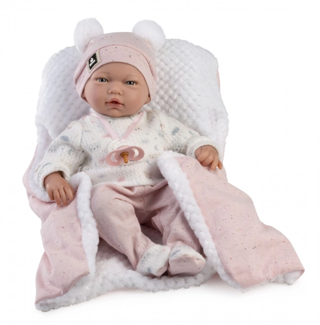 Realistische Babypuppe mit Weichem Körper - 38 cm