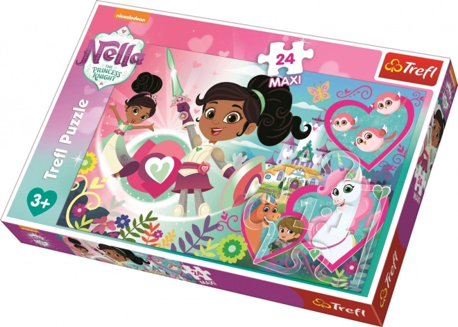 Puzzle Nella Prinzessin Ritter MAXI 24 Teile