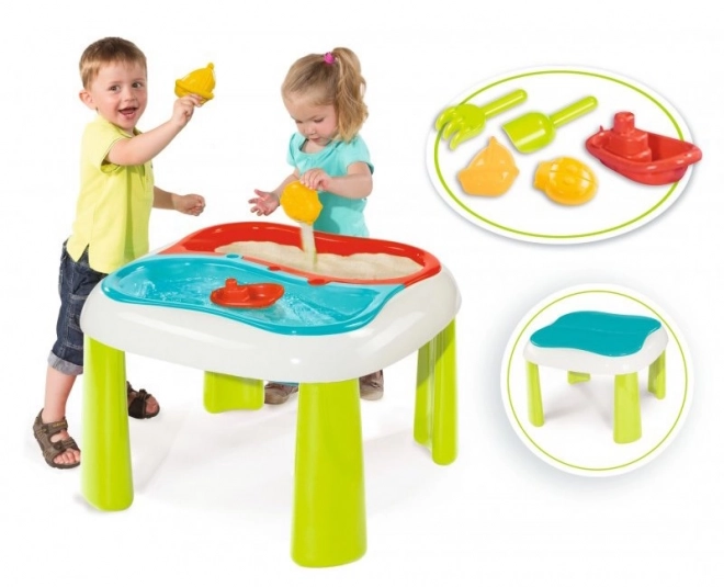 Smoby Spieltisch für Wasser und Sand 2-in-1