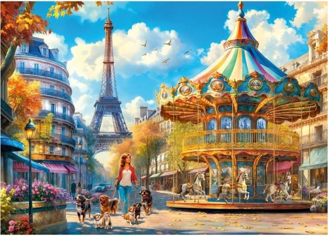 Cherry Pazzi Puzzle Ein Tag in Paris 500 Teile