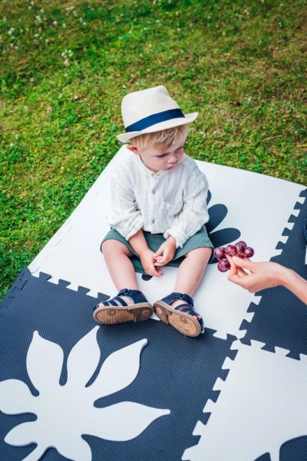 Spielmatte aus Schaumstoff MoMi Feli Schwarz