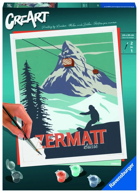 Ravensburger CreArt - Zermatt, Schweiz