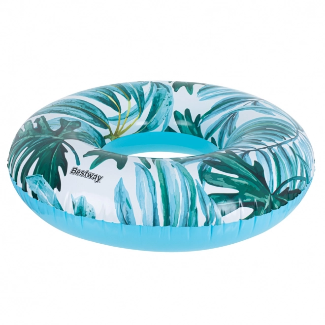 Bestway aufblasbarer Schwimmring Tropical Palms