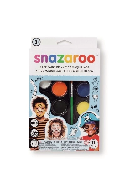 Snazaroo Abenteurer Gesichtsfarben-Set, 8 Farben
