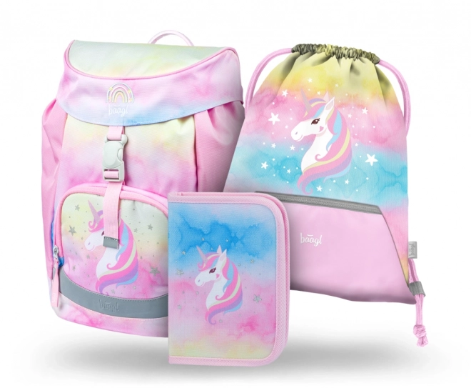 Schulset Airy Regenbogen Einhorn