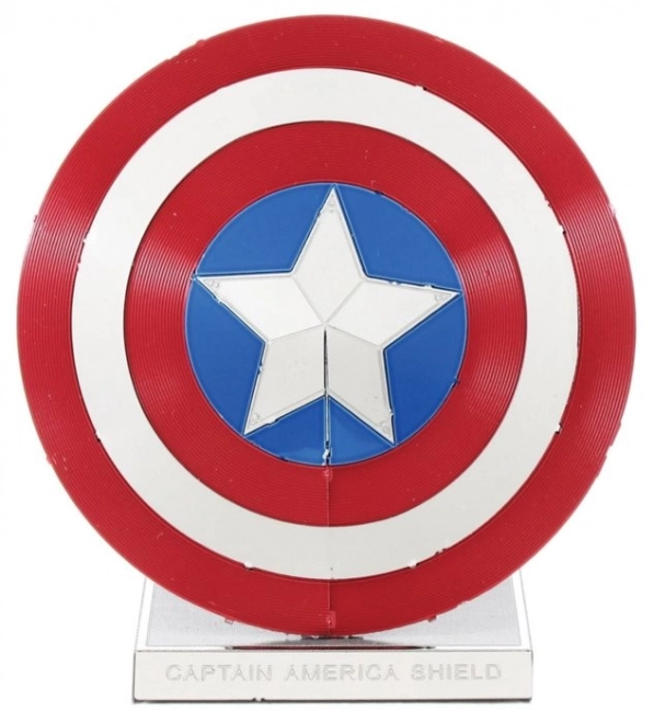 Metal Earth 3D Puzzle Captain Americas Schild