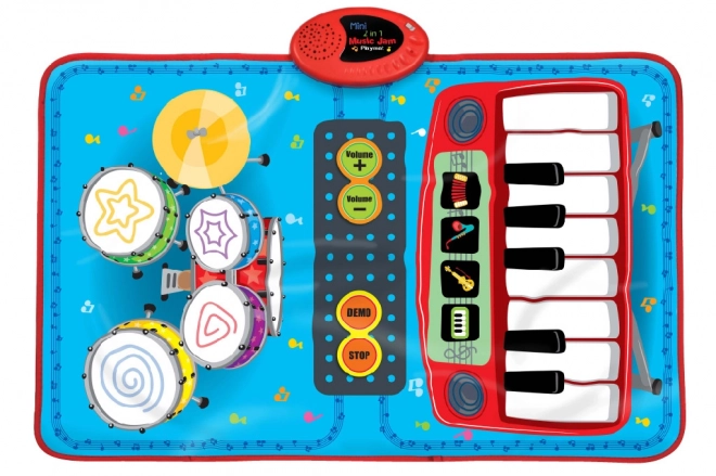 Musikmatte Kleine Band 2 in 1