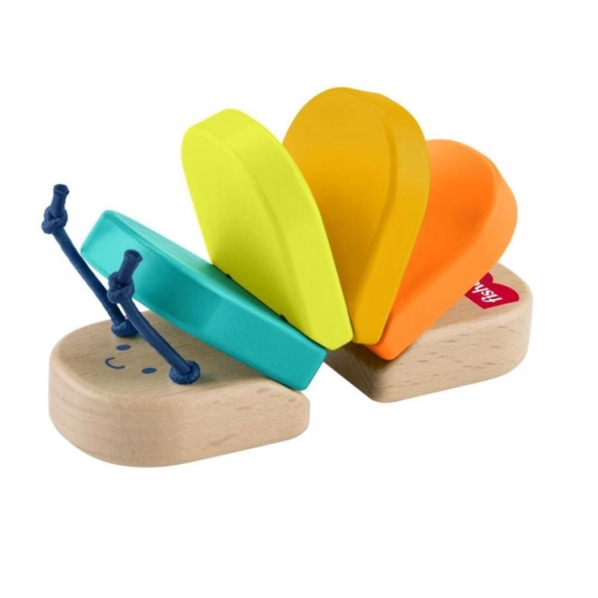 Fisher-Price Holz-Rassel Raupe