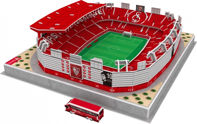 Leuchtendes 3D-Puzzle Stadion Ramón Sánchez-Pizjuán - FC Sevilla