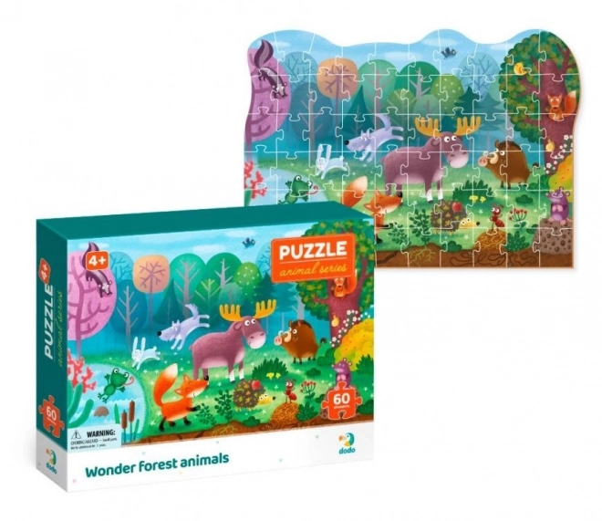 Puzzle Waldtiere 60 Teile