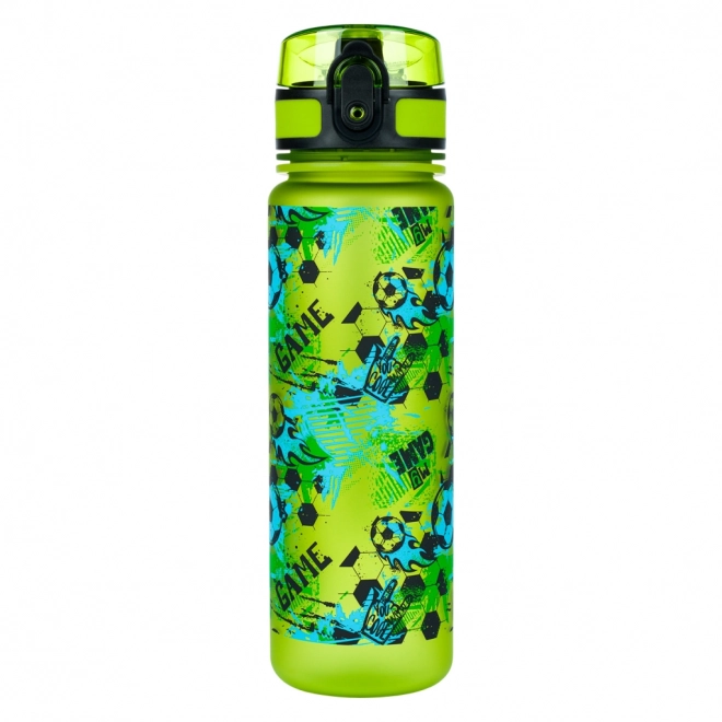 Baagl Tritan Trinkflasche Fußball Spiel, 500 ml