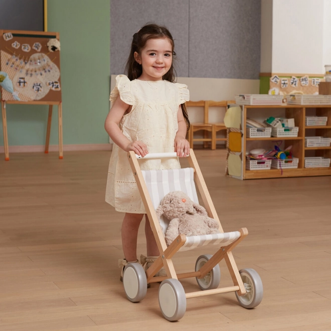 Holzpuppenwagen Buggy