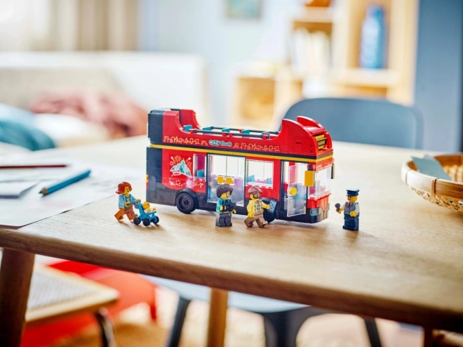 Roter Doppeldeckerbus von LEGO City