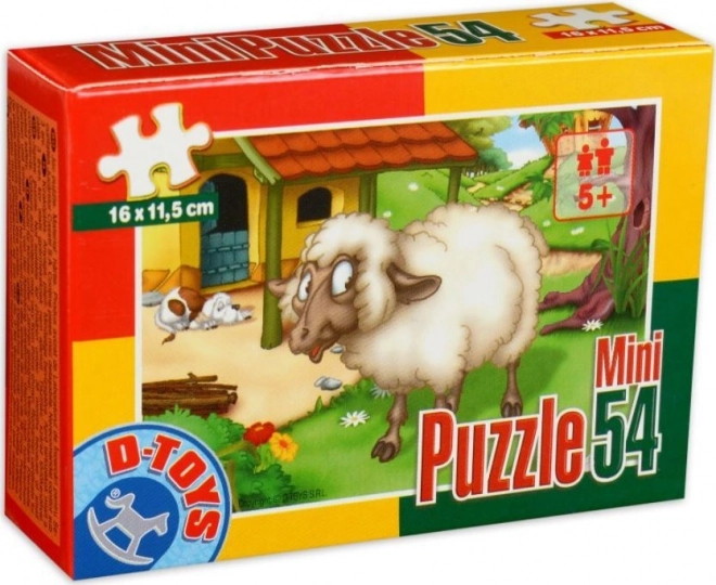 Mini Puzzle Pferd 54 Teile