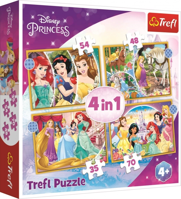 Trefl Puzzle Disney Prinzessinnen: Glücklicher Tag