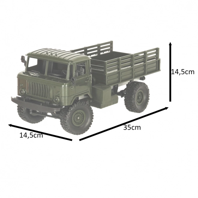 Off-Road Ferngesteuertes Militärfahrzeug 4WD