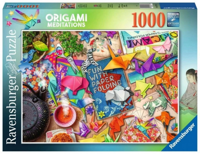 Ravensburger Puzzle Meditationen mit Origami 1000 Teile