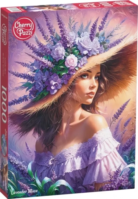 Puzzle Lavendelmuse 1000 Teile