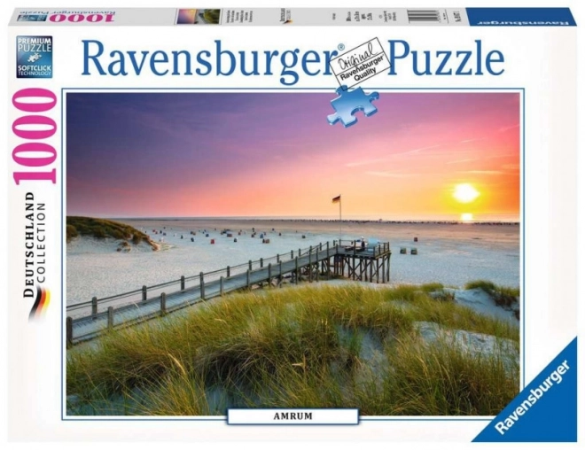 Ravensburger Puzzle Sonnenuntergang über Amrum 1000 Teile