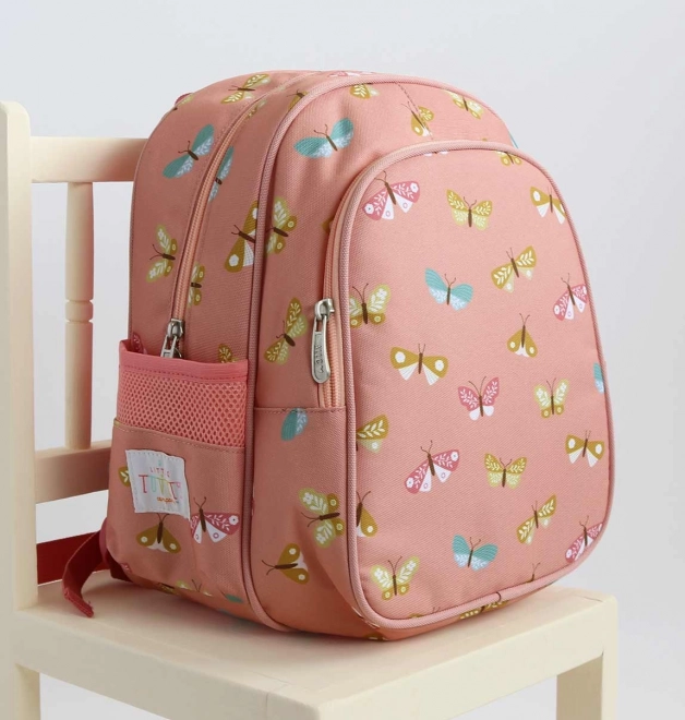 Kleiner Kinder Rucksack - Schmetterlinge