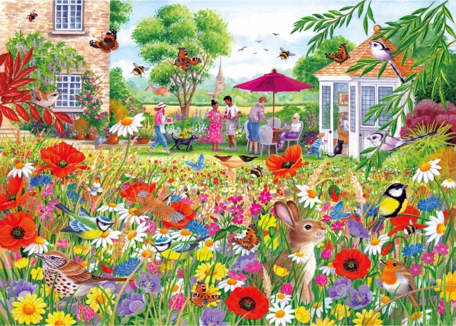 Puzzle Blühender Garten XL 250 Teile