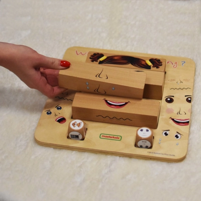 Lernspiel Emotionen von Masterkidz - Montessori Holzspiel