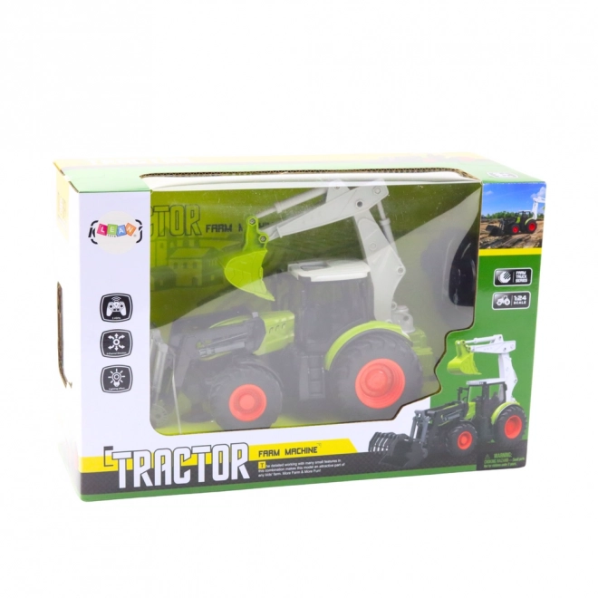 Ferngesteuerter Traktor mit Schaufel und Bagger 2 in 1