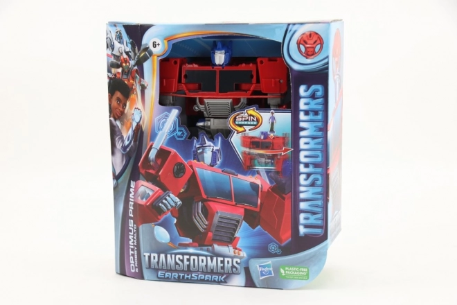 Transformer Optimus Prime Erde Spin