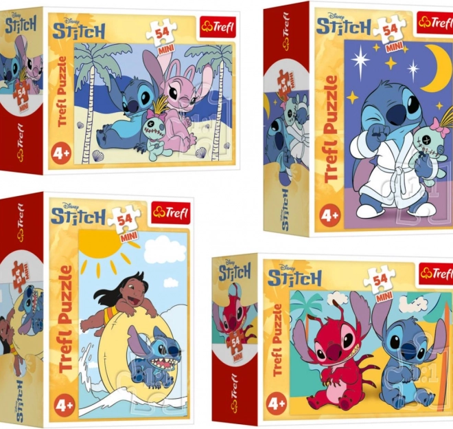 Minipuzzle Stitchs Abenteuer 54 Teile