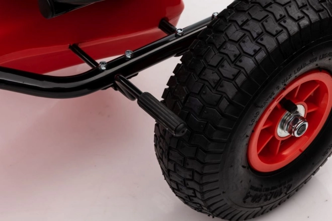 Roter Tretgokart für Kinder