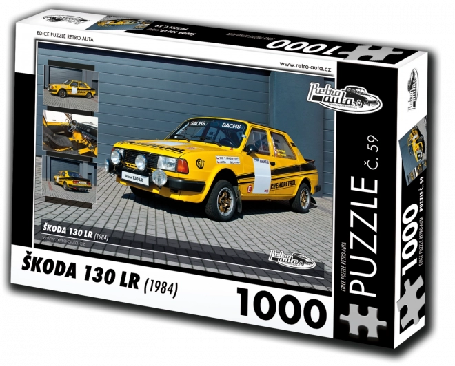 Puzzle Retro-Autos Škoda 130 LR