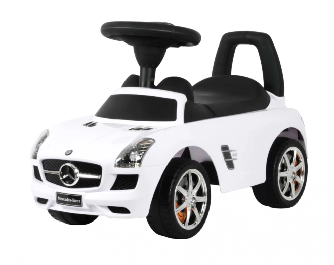 Weiße Mercedes SLS Rutschauto