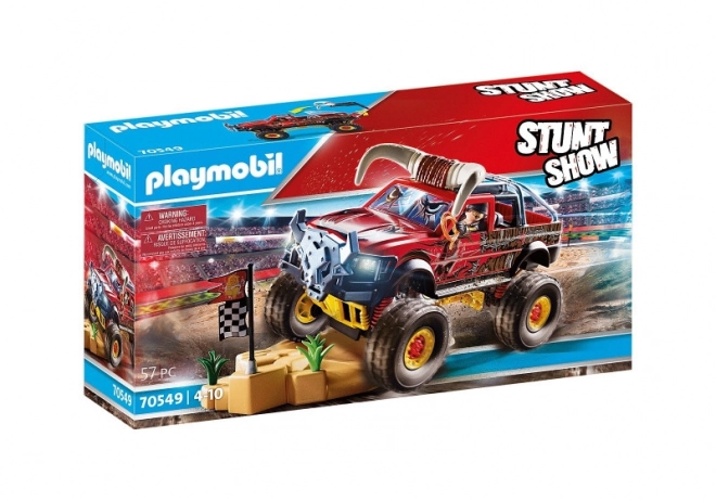 Playmobil Stunt Show Bull Monster Truck Rogacz Bauset