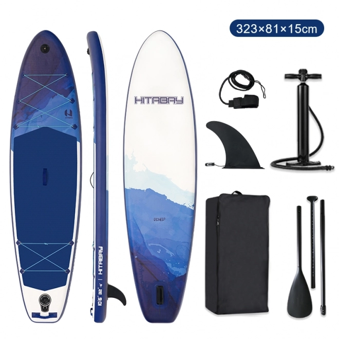 Aufblasbares SUP-Board "Deep Sea" mit Zubehör