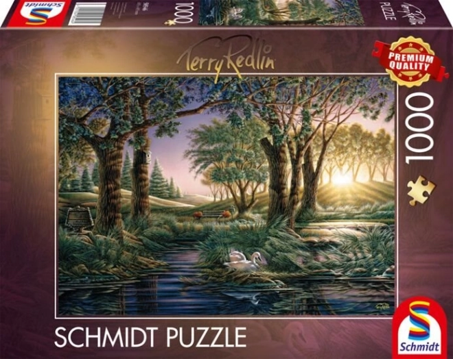 Puzzle Magischer Morgen am See 1000 Teile