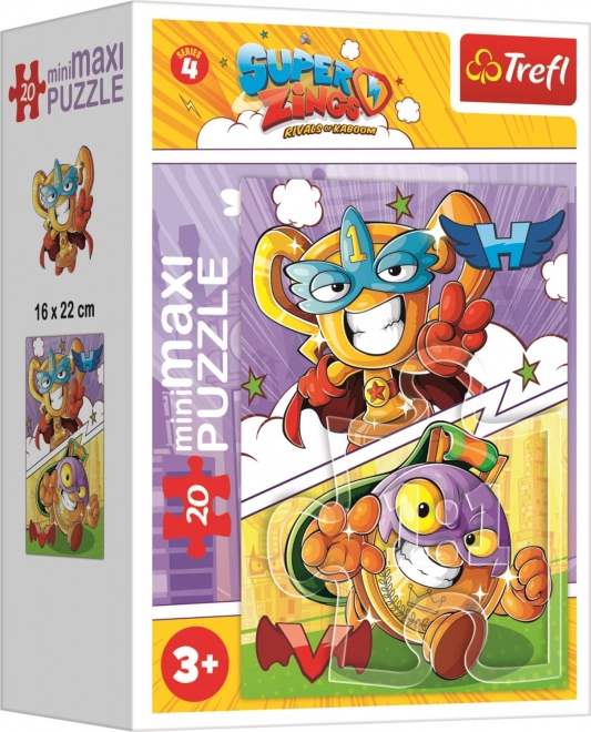 Trefl Puzzle Kid Kazoom und Super Zings: Ultra Selten 20 Teile