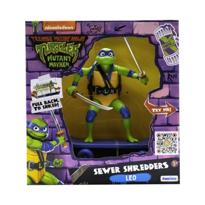 Teenage Mutant Ninja Turtles Skateboard-Actionfiguren - Kanal-Schredder