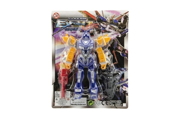 Transformer Roboterfigur Plastik 15cm in 4 Farben