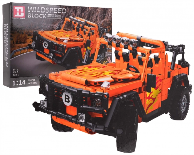 R/C Geländewagen-Bausatz Rot
