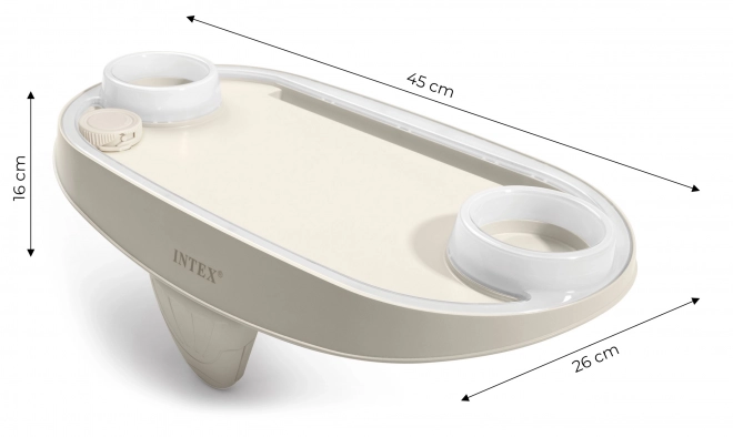 Getränkehalter mit LED-Beleuchtung und Platz für Tablet, Telefon SPA INTEX 28520