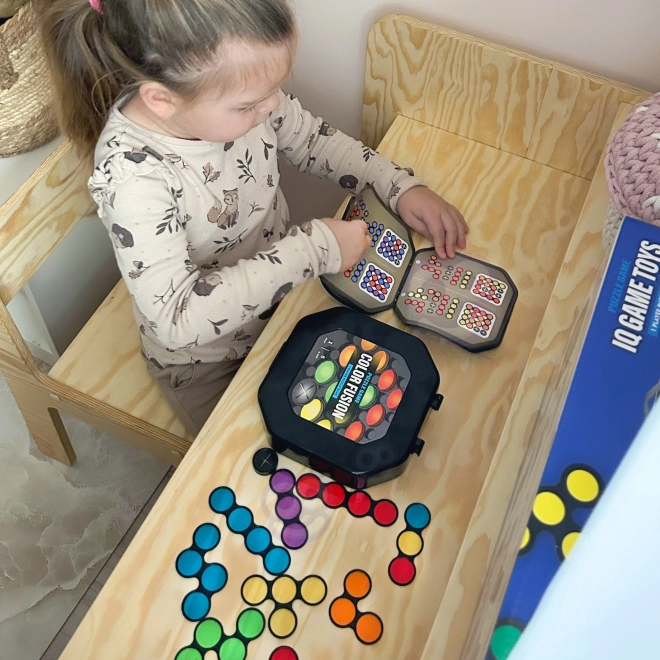 Woopie IQ Logikspiel 'Muster legen' Gehirntraining & Farbmischung