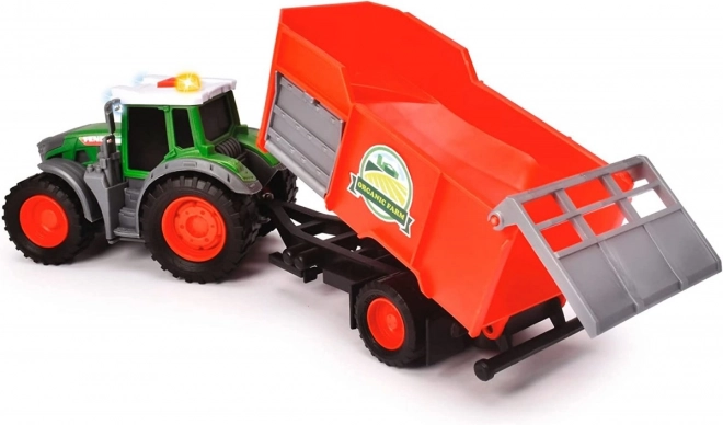 Fendt Traktor mit Anhänger 26 cm