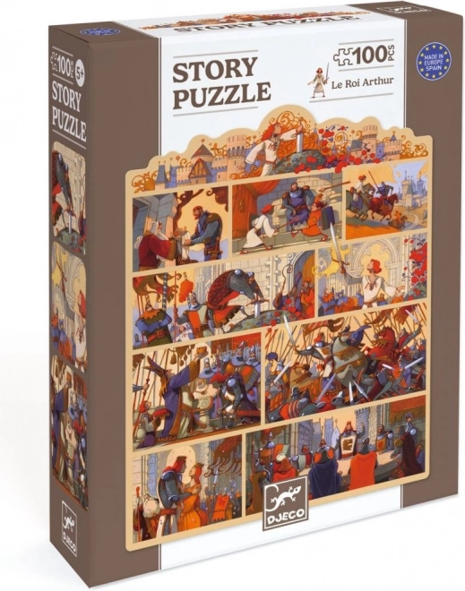 Djeco Story Puzzle König Artus