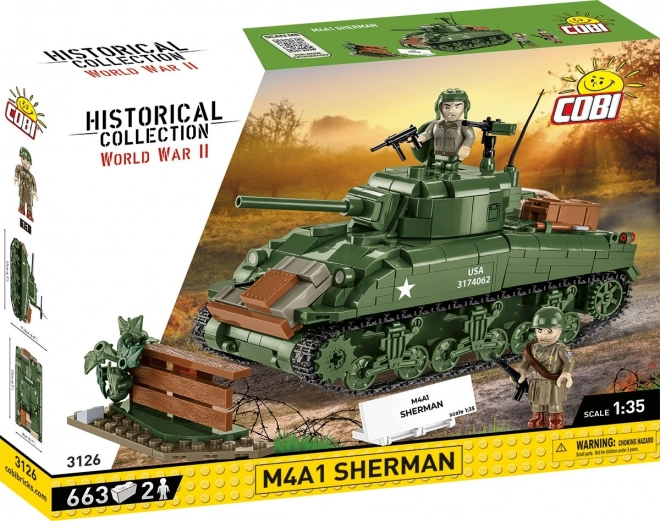 M4A1 Sherman Panzer Baukasten