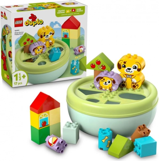 Lego Duplo Formen-Sortierer: Häuschen der Welpen